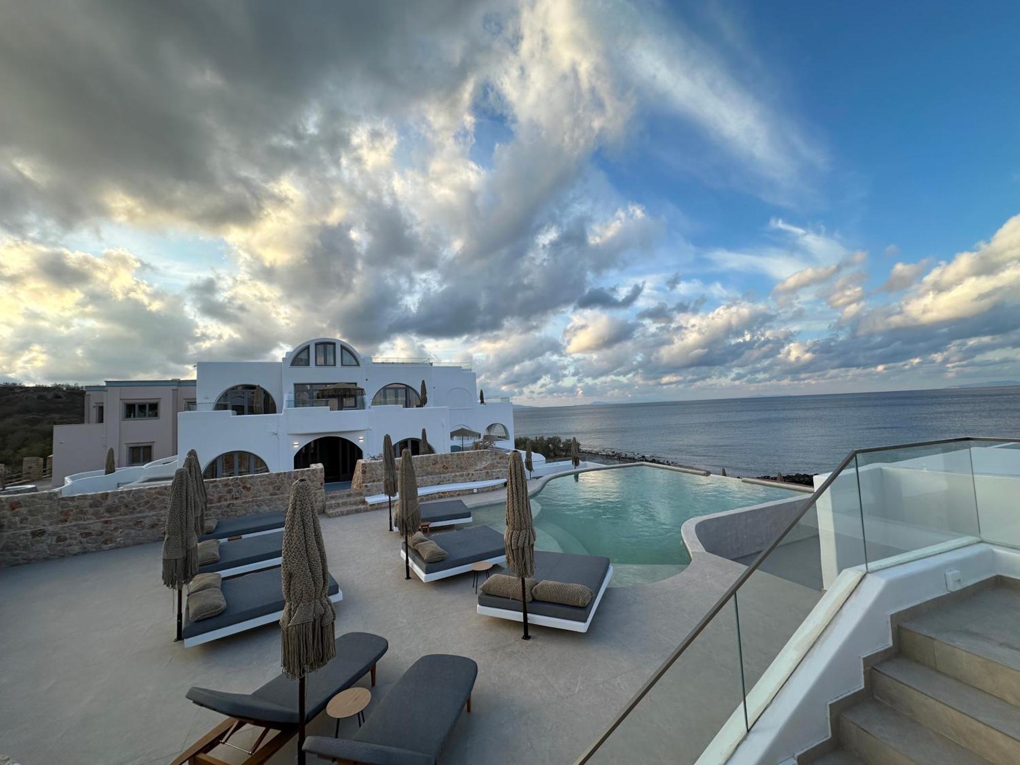 Aelia Thalassa Monolithos Exterior foto