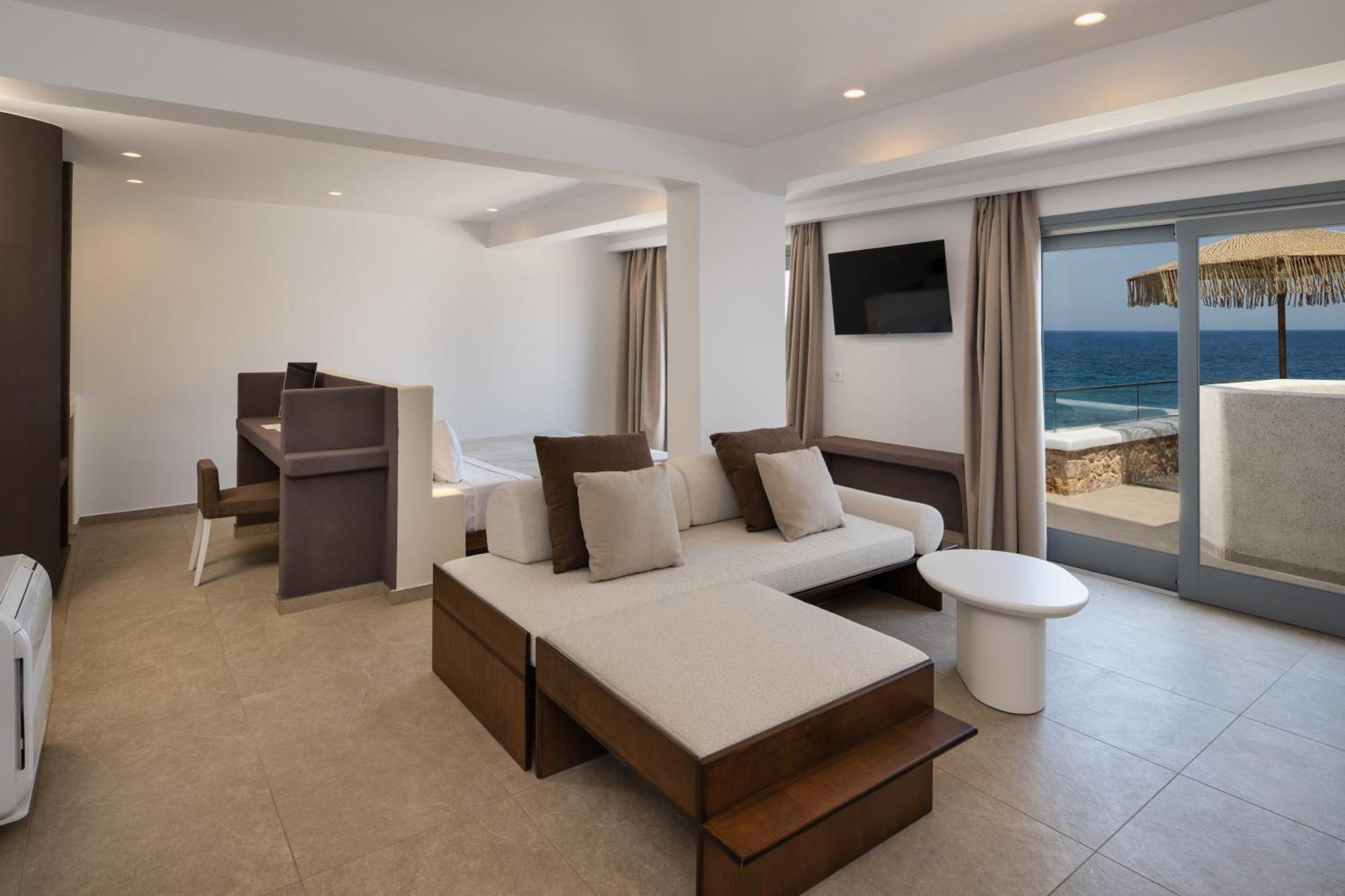Aelia Thalassa Monolithos Exterior foto