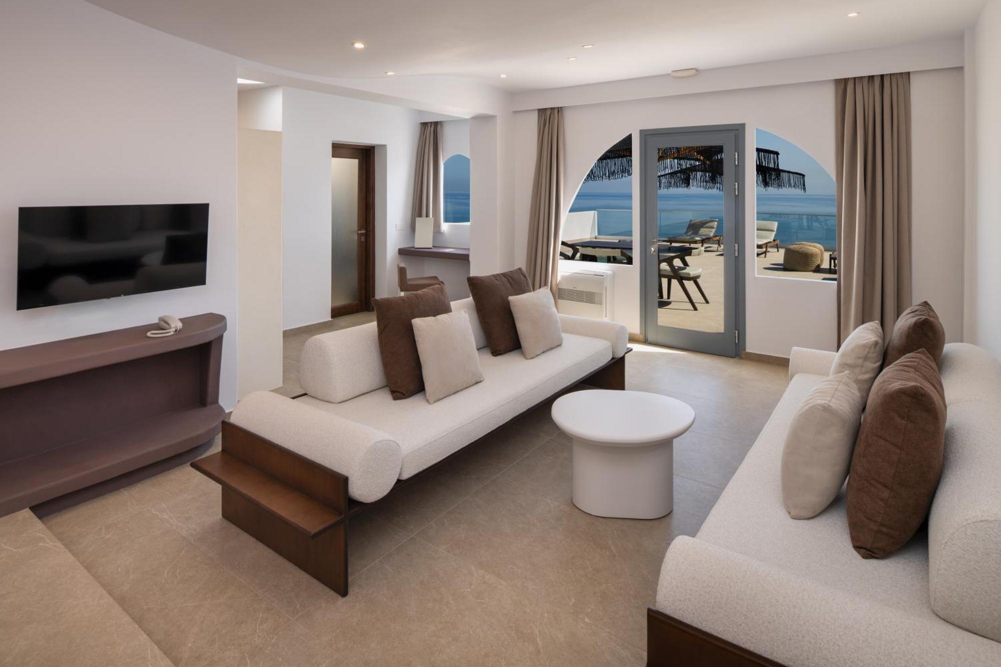 Aelia Thalassa Monolithos Exterior foto
