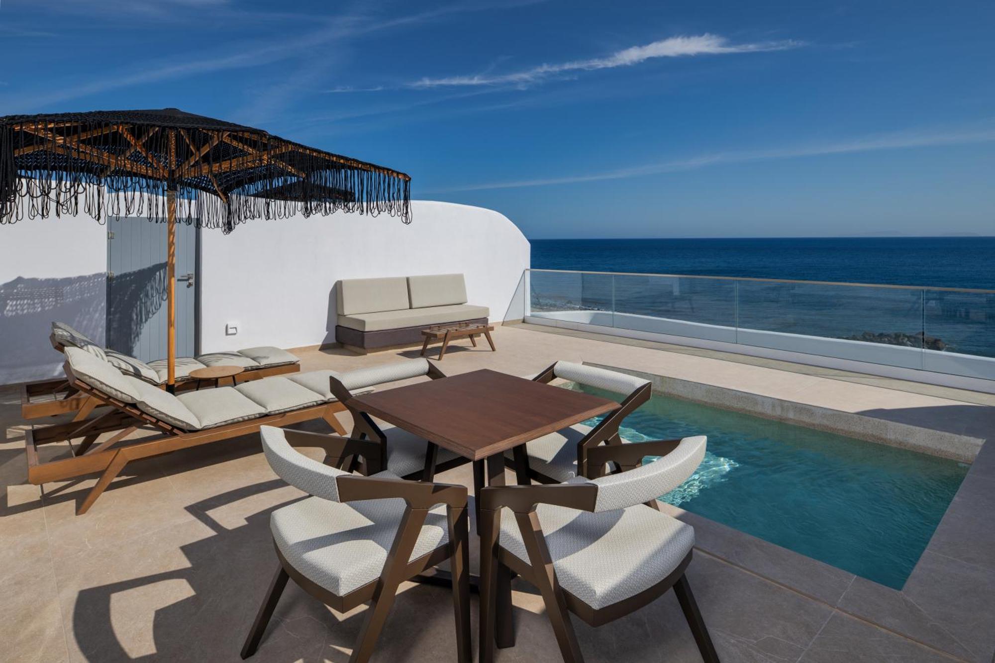 Aelia Thalassa Monolithos Exterior foto