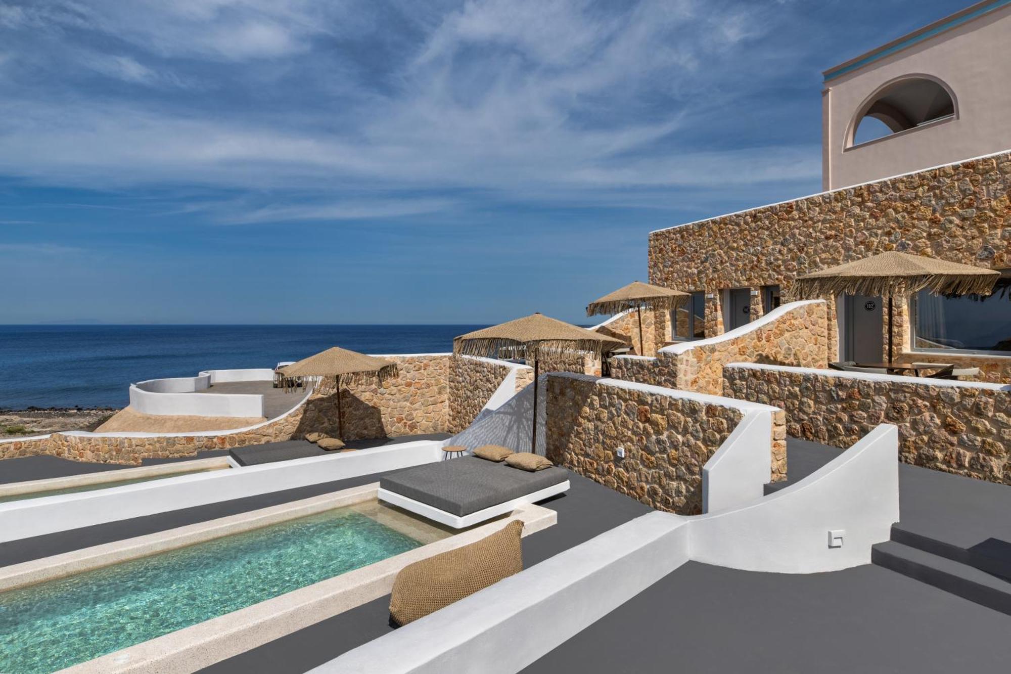 Aelia Thalassa Monolithos Exterior foto